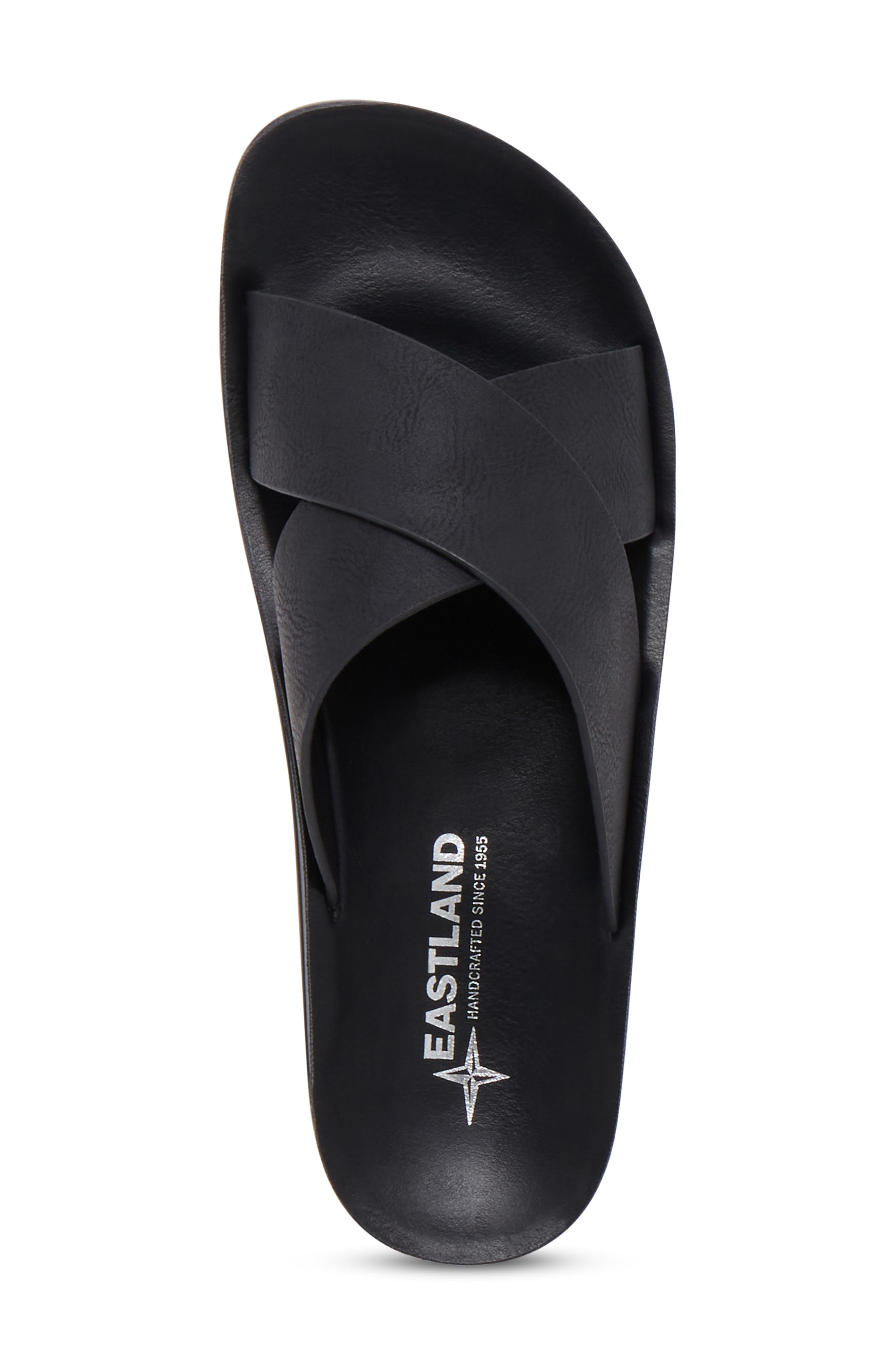 Eastland Samantha Slide Sandal, Alternate, color, Black