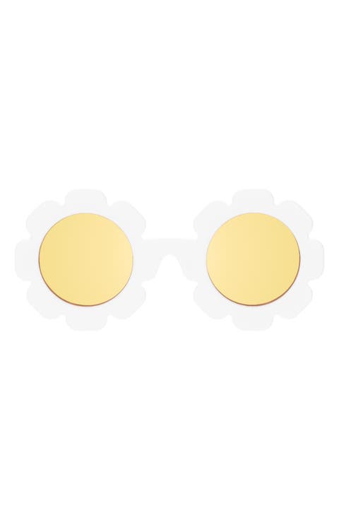 Kids' Daisy Polarized Flower Shaped Sunglasses