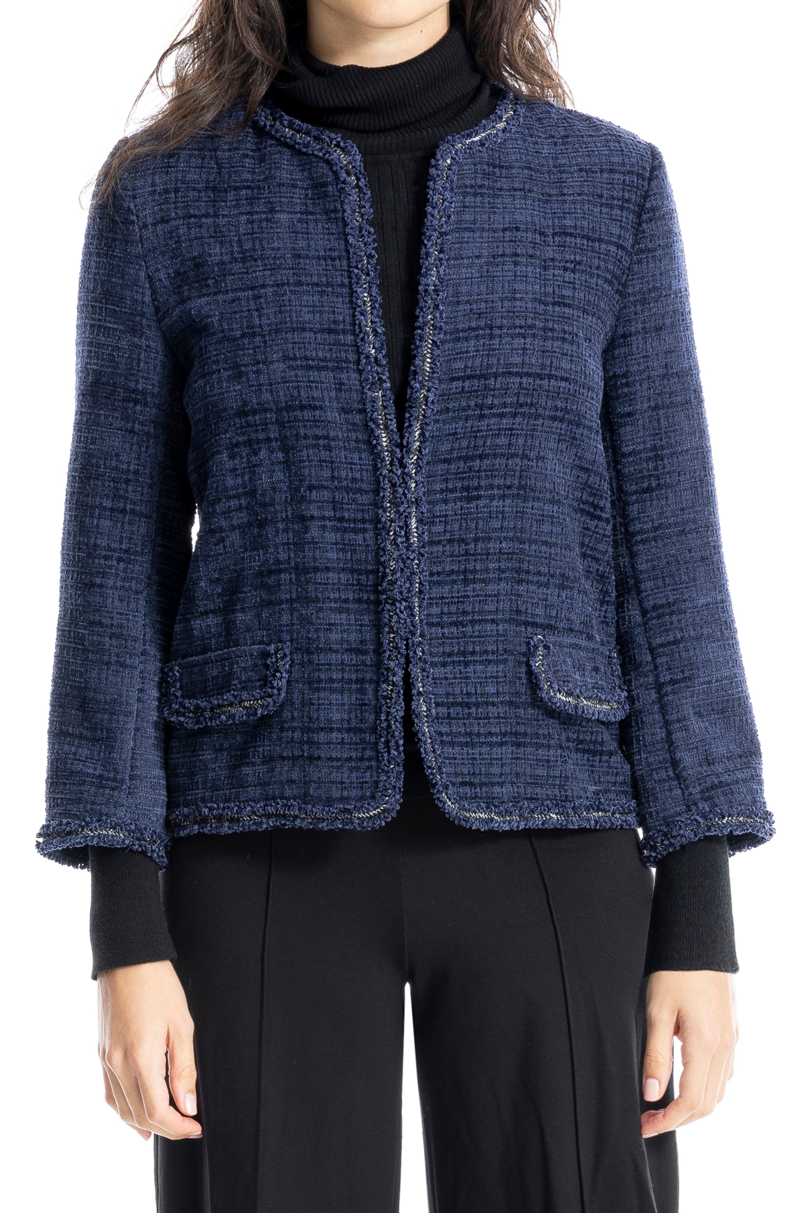 selected NAVY TWEED