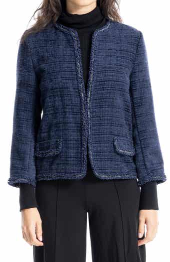 Frayed Edge Knit Jacket