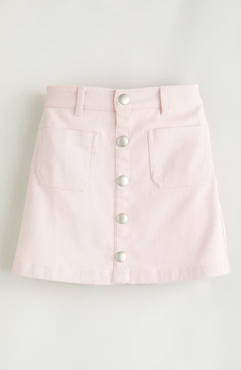 Kids' A-Line Cotton Twill Skirt (Toddler, Little Kid & Big Kid)