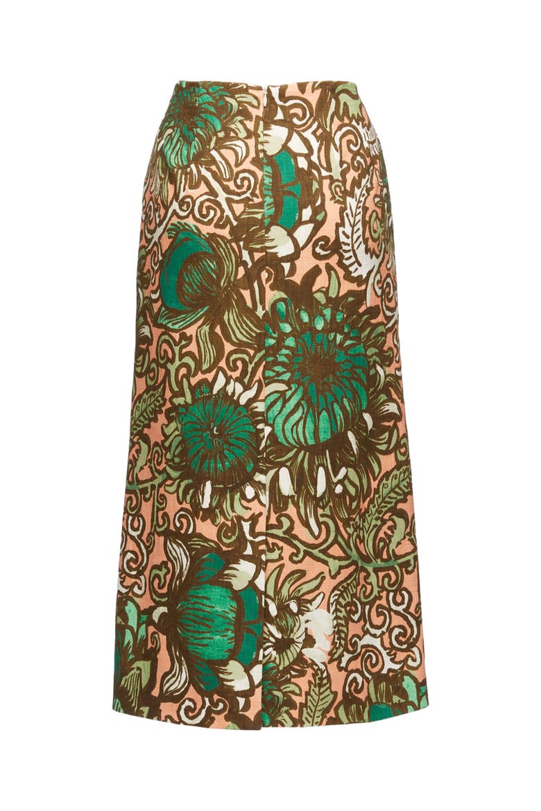 Pencil Skirt Anemone Pink Olive, Alternate, color, Anemone Pink Olive