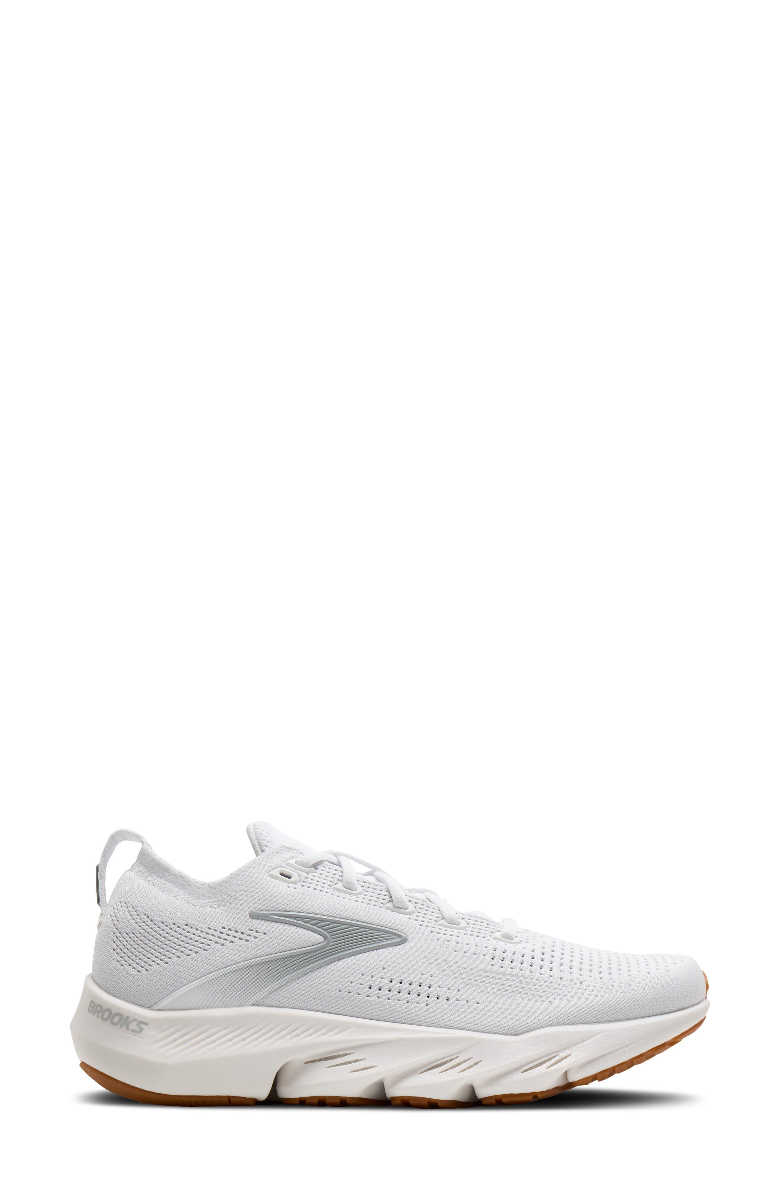 Glycerin Flex Running Sneaker, Alternate, color, WHITE/ BLACK/ GUM