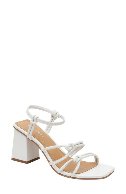 Abloom Strappy Block Heel Sandal (Women)