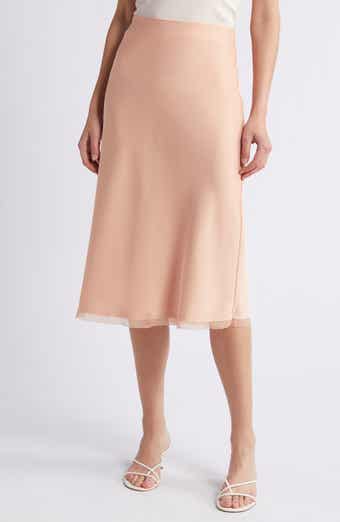 RUE SOPHIE Kat Satin Midi Skirt