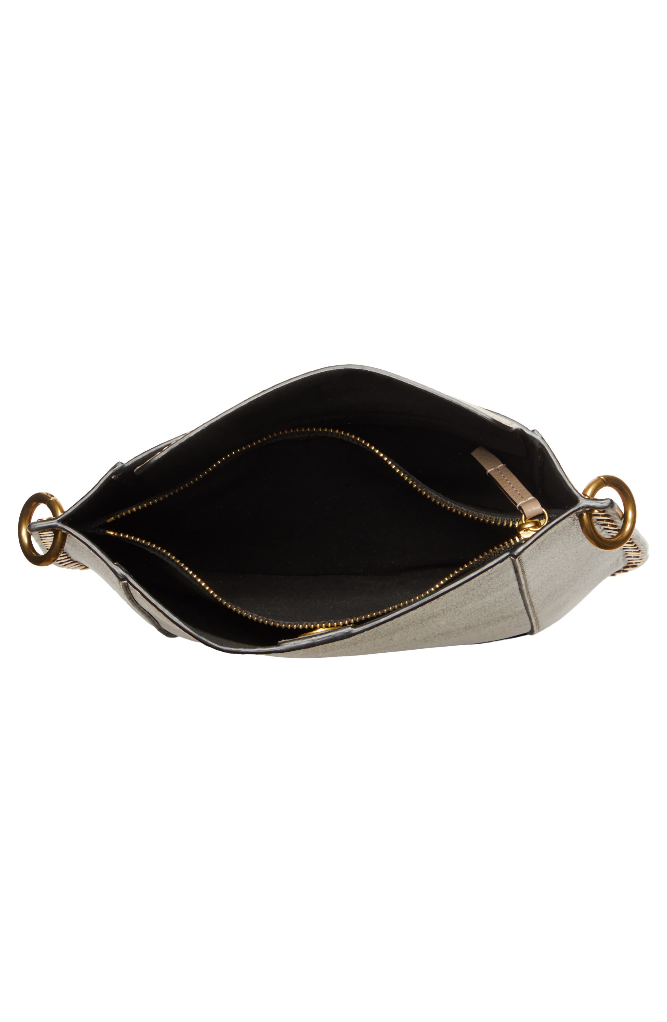 Oskan Leather Shoulder Bag, Alternate, color, LIGHT BEIGE