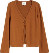 Reformation Millie Split Front Cardigan