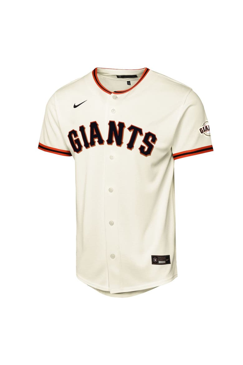 Youth Nike  Cream San Francisco Giants Home Stadium Jersey, Alternate, color, Cream