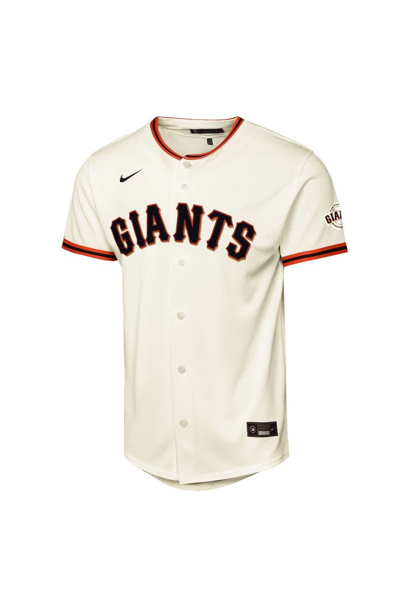 Nike Youth Nike Cream San Francisco Giants Home Stadium Jersey, Alternate, color, Cream