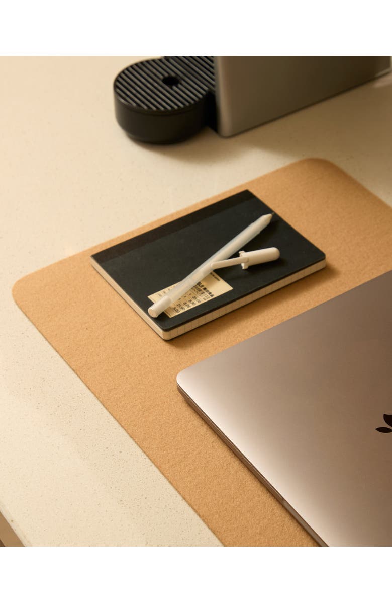 Graf Lantz Mosen Merino Wool Medium Desk Pad, Alternate, color, Latte