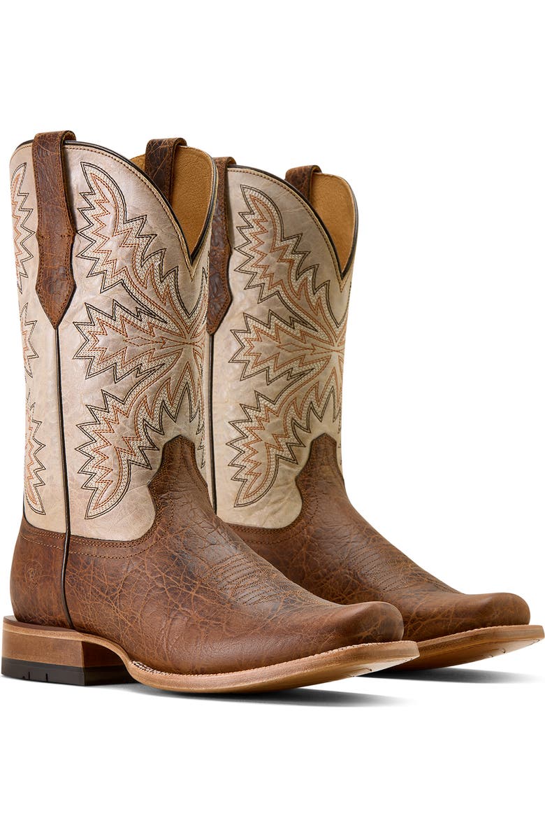Ariat South Fork Cutter Toe Cowboy Boot, Alternate, color, Brown