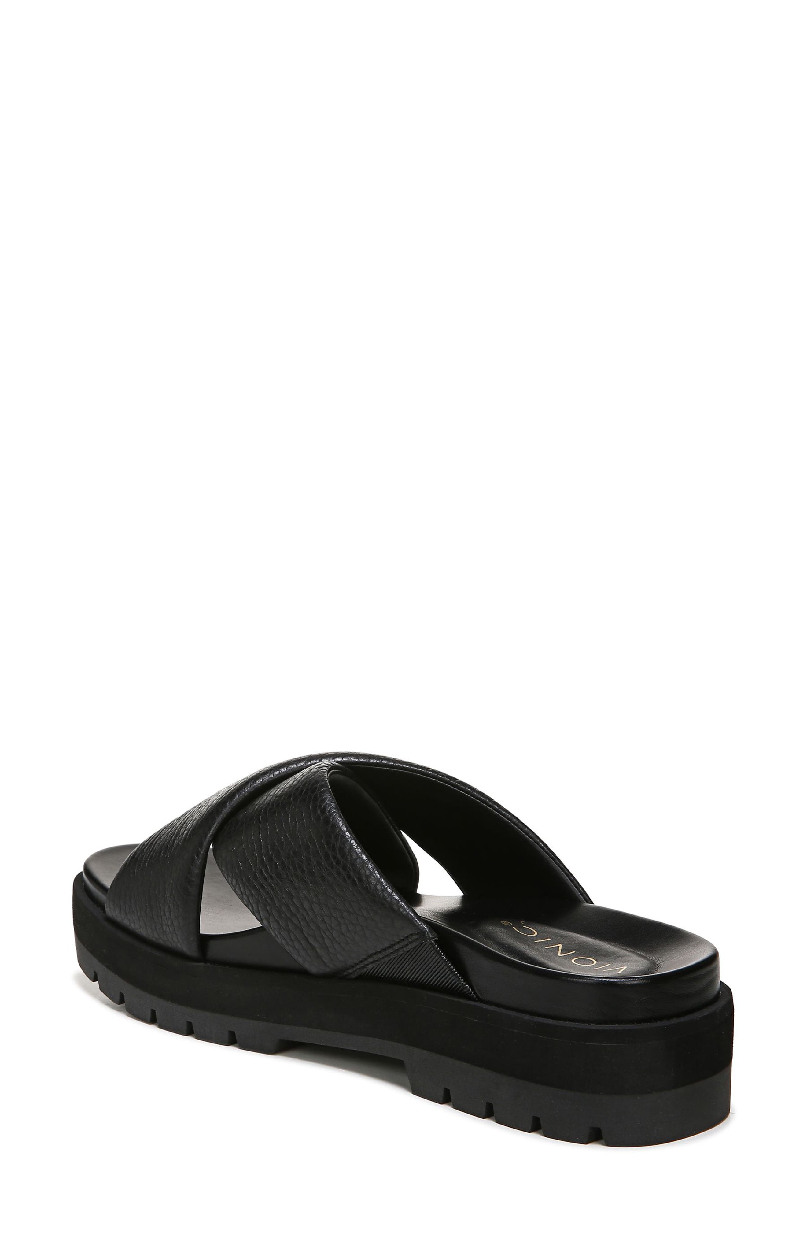 Vionic Vesta Crisscross Platform Sandal, Alternate, color, 