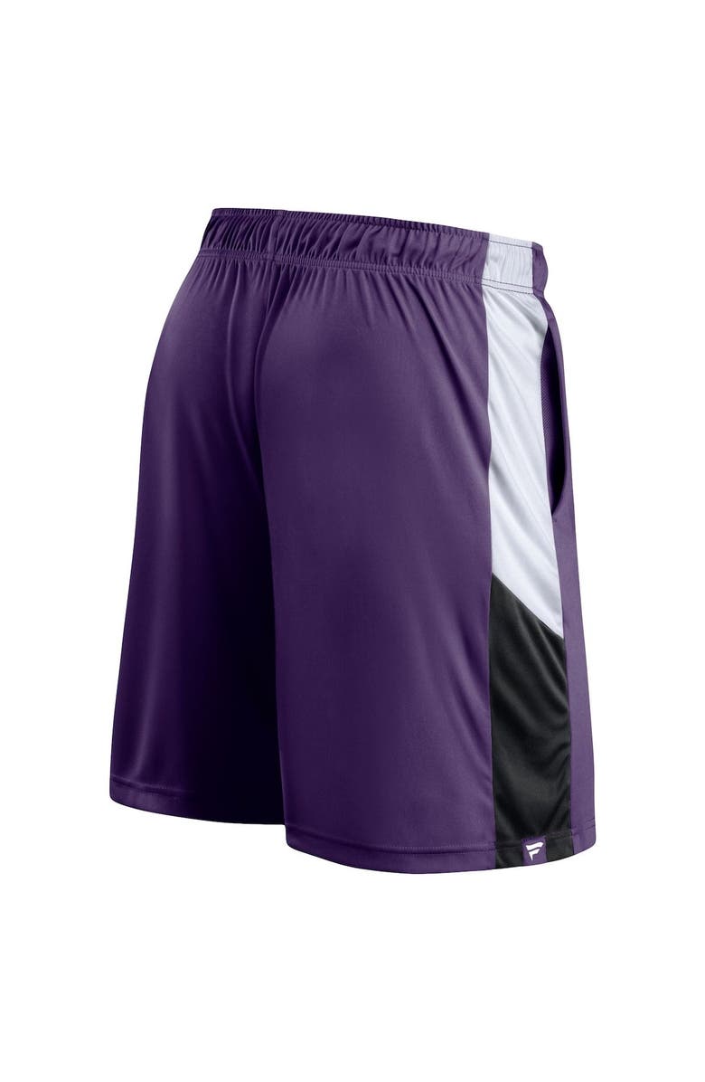 FANATICS Men's Fanatics Branded Purple Phoenix Suns Champion Rush Colorblock Performance Shorts, Alternate, color, 
