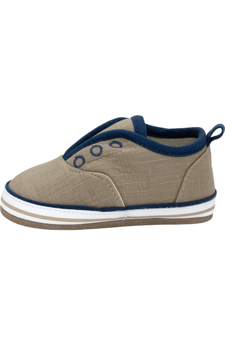 Robeez<sup>®</sup> Kids' Calder Slip-On Sneaker, Alternate, color, Taupe