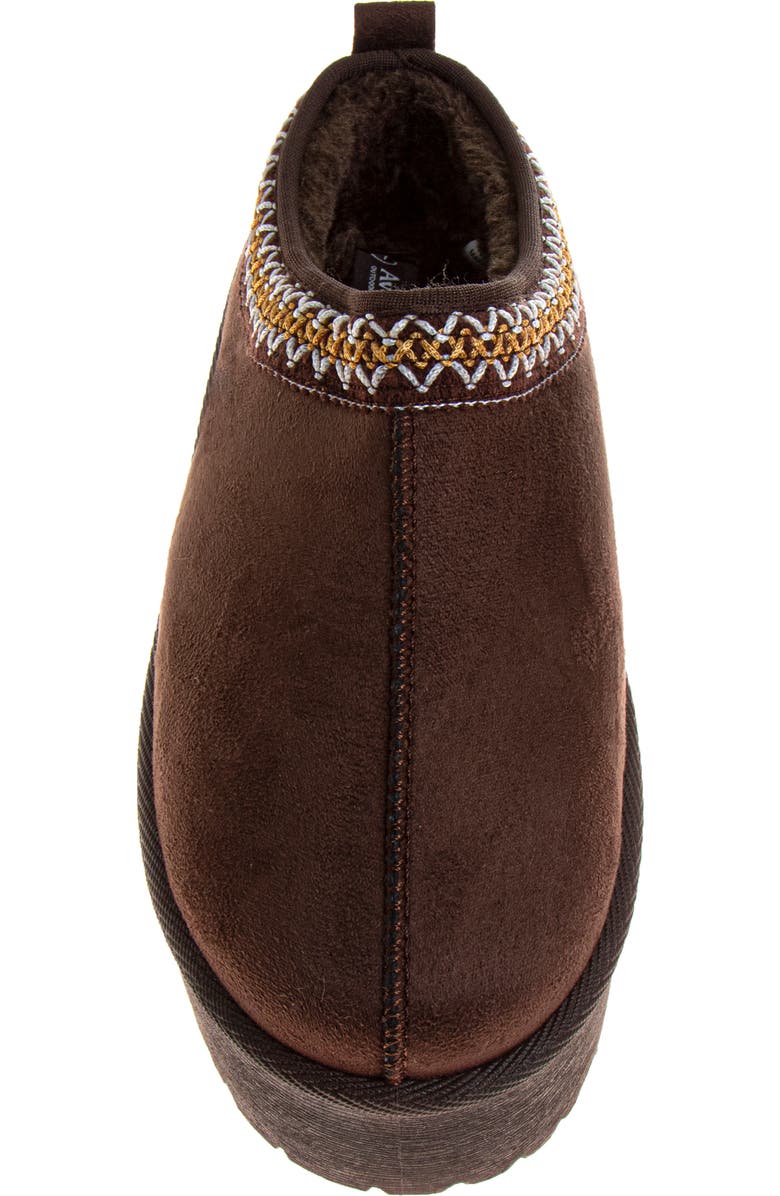 JOSMO Avalanche Faux Fur Lined Platfrom Clog Slipper, Alternate, color,