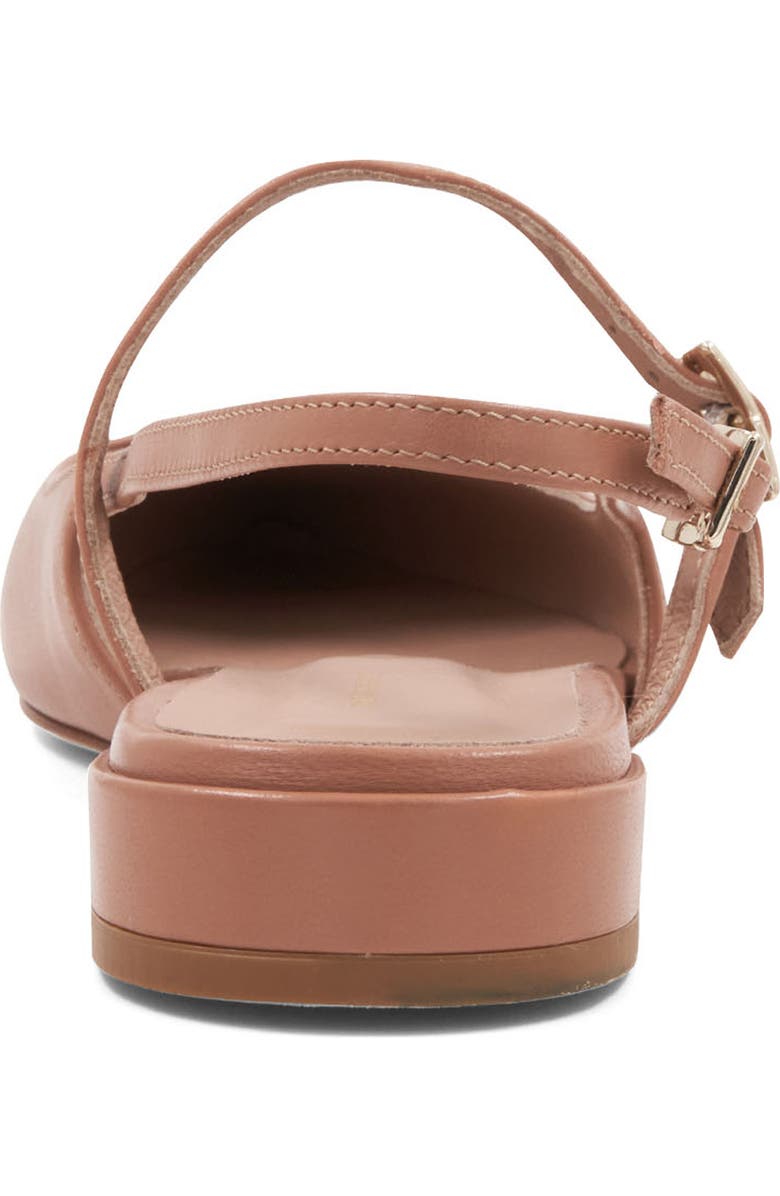 Bruno Magli Martina Slingback Mary Jane Pointed Toe Flat, Alternate, color, Tan