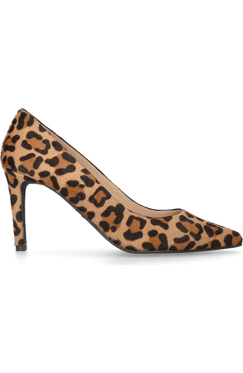MASCARO Leopard Pointed Toe Pump, Alternate, color, Brown