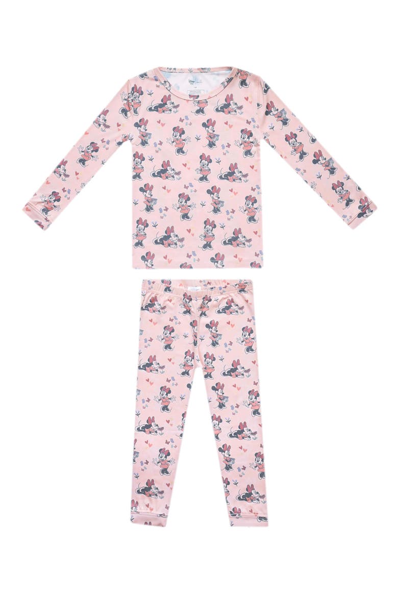 Minnie Mouse Fitted Two-Piece Pajamas, Main, color, MINNIE MOUSE