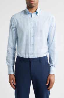 Peter Millar Crown Crafted Parker Performance Poplin Sport Shirt