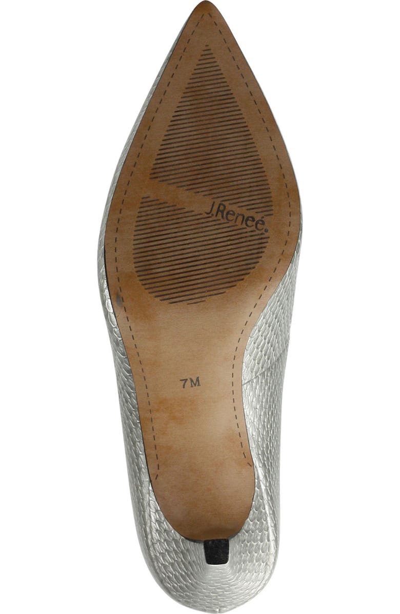 J. Reneé Abigaile Notch Pointed Toe Pump, Alternate, color,