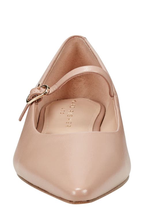 Marc Fisher Ltd Daner Pointed Toe Flat In Light Natural