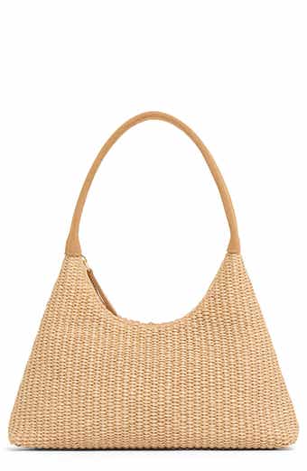 Mini Candy Woven Raffia Hobo Bag