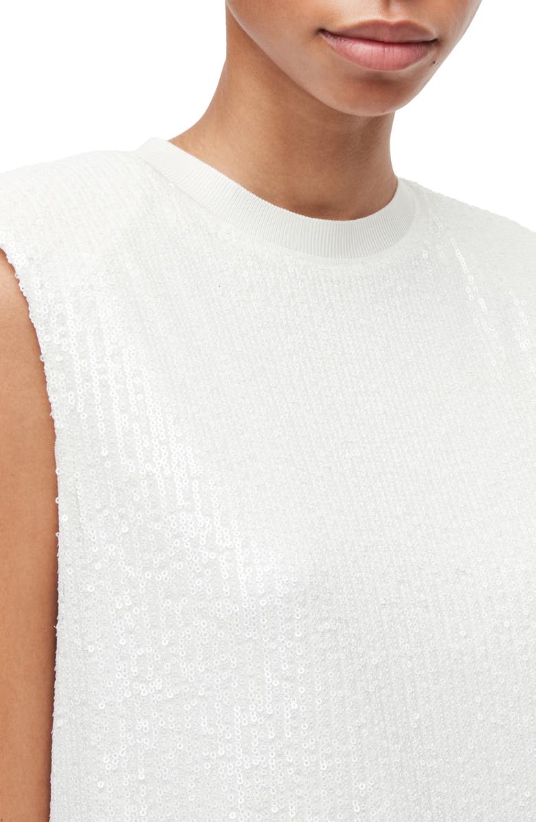 AllSaints Juela Sequin Shift Dress, Alternate, color, 