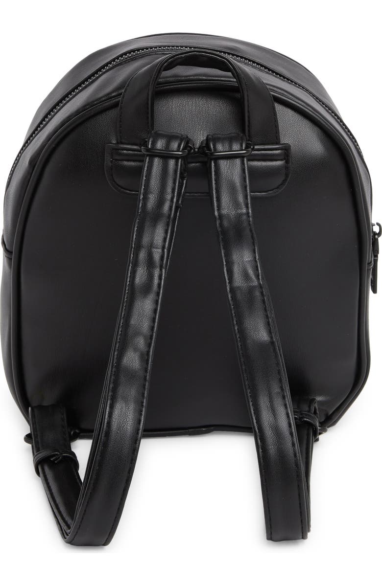 Badgley Mischka Collection Mini Studded Backpack, Alternate, color, Black