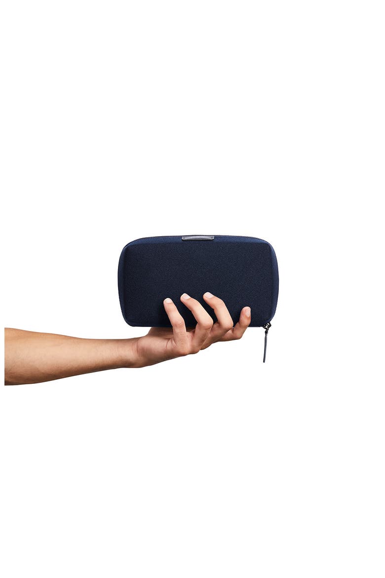 Water Resistant Recycled Polyester & Recycled Nylon Tech Case, Alternate, color, NAVY