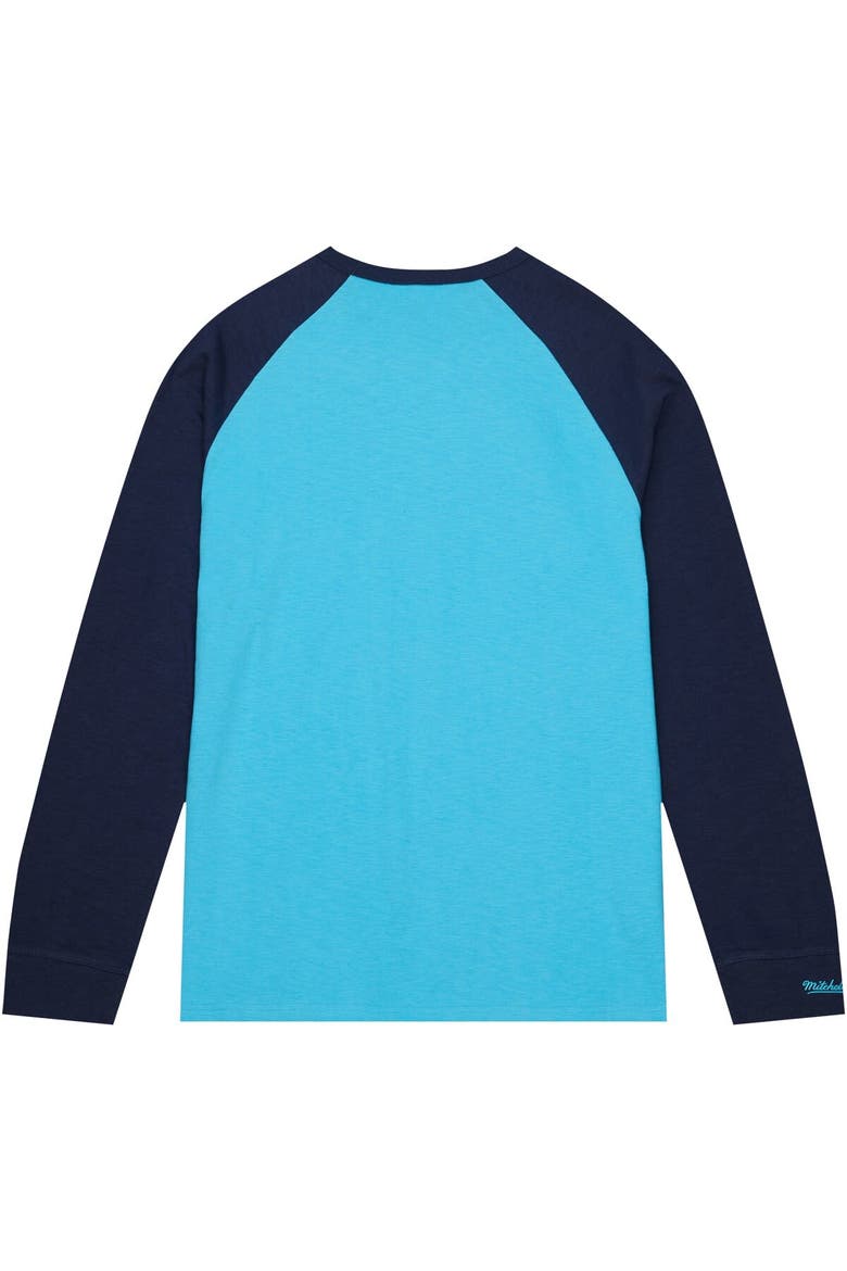 Men's Mitchell & Ness Light Blue Villanova Wildcats Legendary Slub Raglan Long Sleeve T-Shirt, Alternate, color, Light Blue