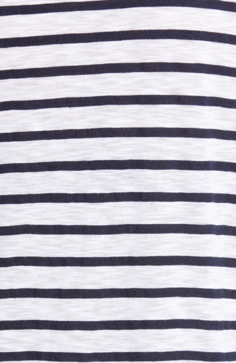 Splendid V-Neck Slub Jersey Tee, Alternate, color, 