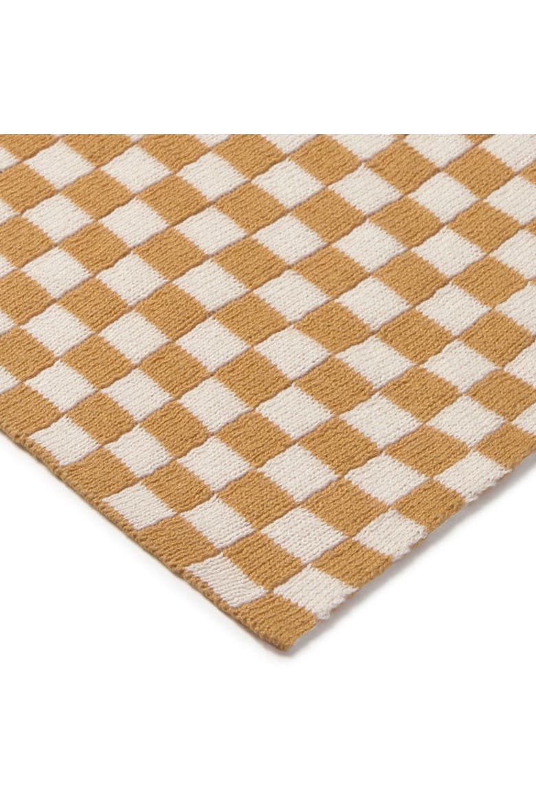 Knitted Blanket Tiles, Alternate, color, Natural/Honey