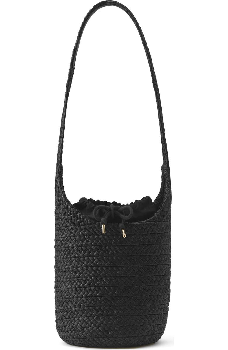 Helen Kaminski Camaril Small Bridle Shoulder Bag, Alternate, color, Charcoal/ Black