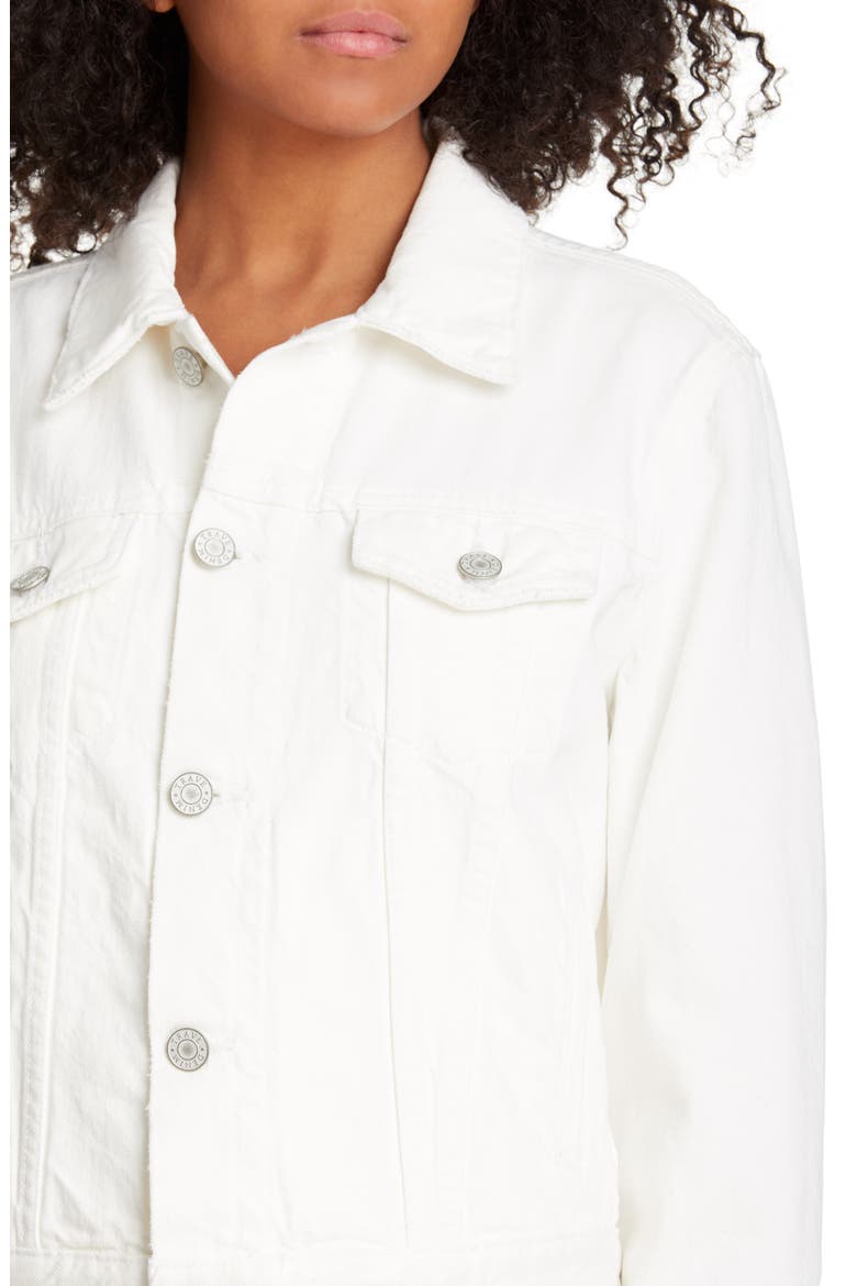 Zoey Crop Denim Jacket, Alternate, color, BIG EMPTY