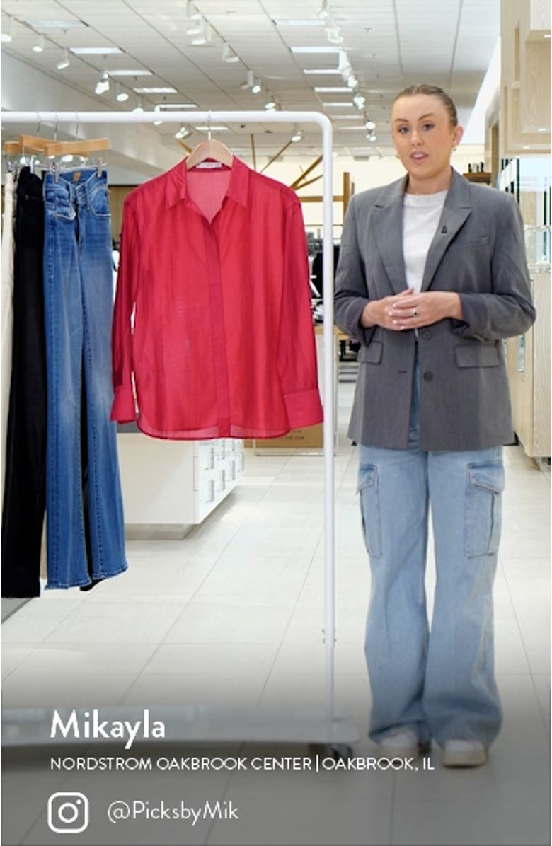 Malva Button-Up Shirt, sales video thumbnail