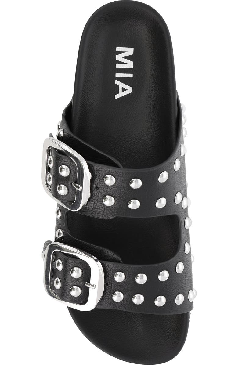 MIA Quennie Platform Sandal, Alternate, color, Black