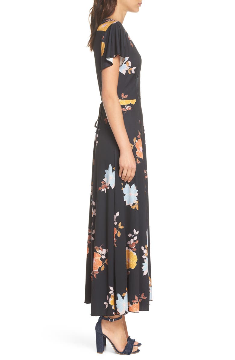 French Connection Shikoku Jersey Maxi Dress, Alternate, color,