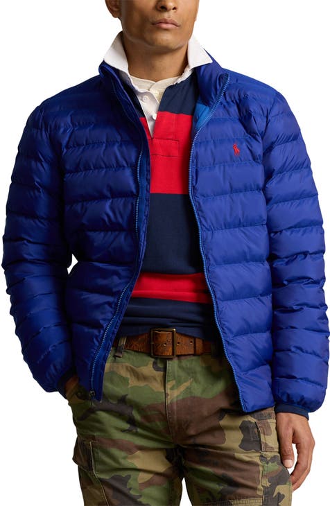 Polo Ralph Lauren popular Mens Puffer Camo Jacket Packable Water Repellent Coat Sz Large