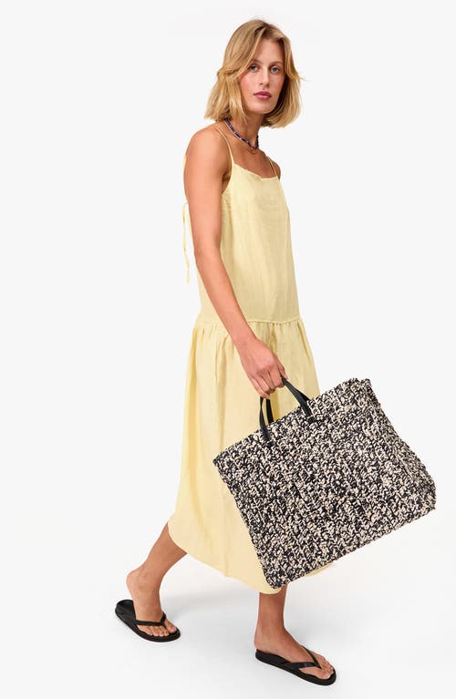 Clare V . Simple Woven Tote In Multi