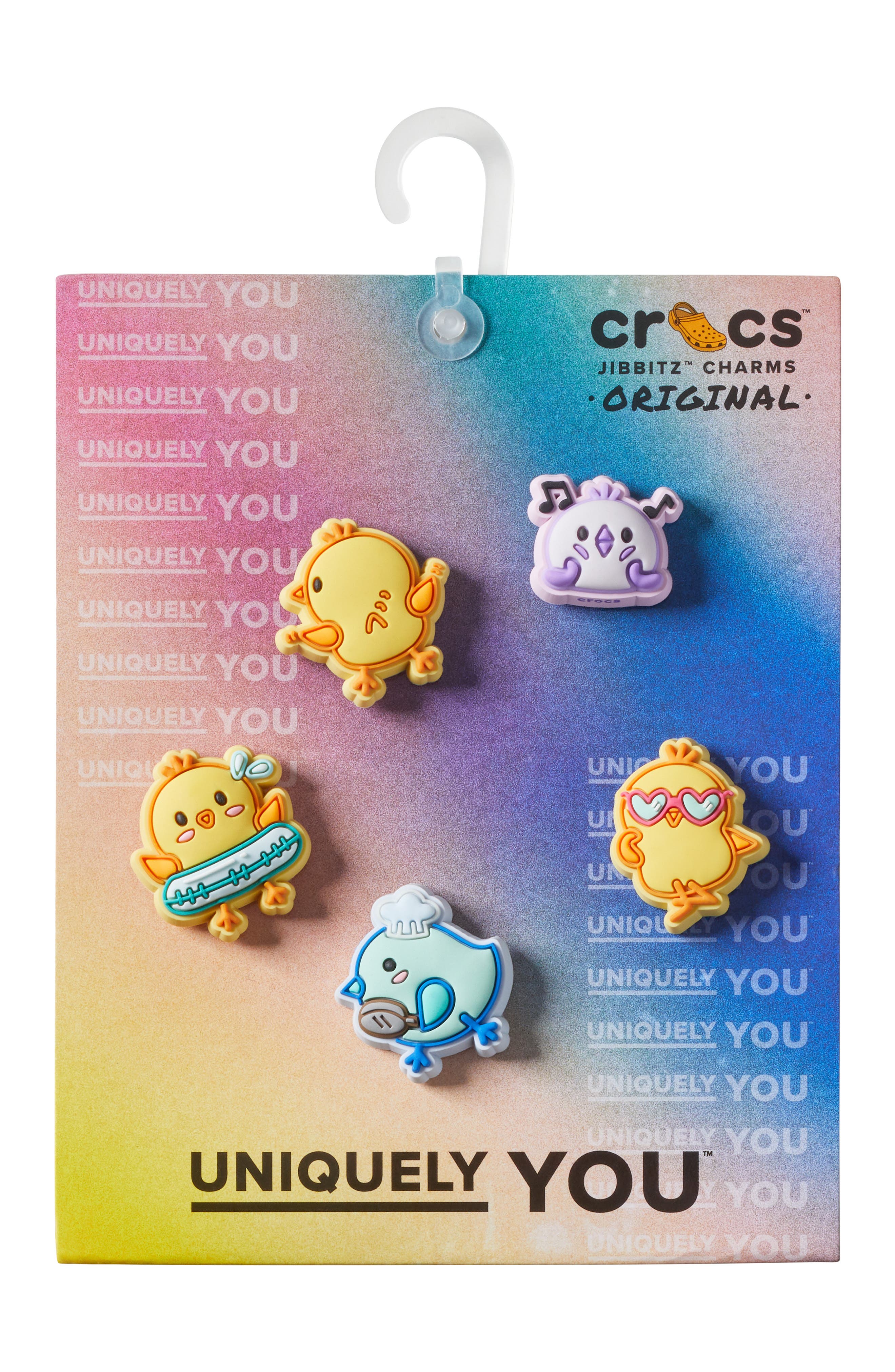 Kids' Assorted 5-Pack Chicks Having Fun CROCS Shoe Charms