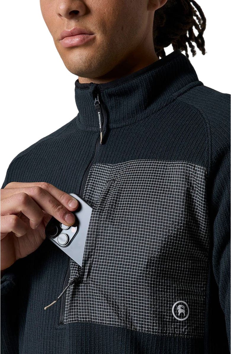 Backcountry Wander Sweater Fleece 1/2-Zip - Men's, Alternate, color, Black