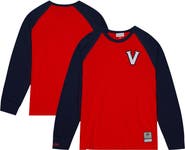 Mitchell & Ness Men's Mitchell & Ness Orange Virginia Cavaliers Legendary Slub Raglan Long Sleeve T-Shirt