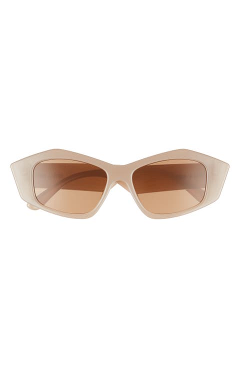 Zaria 55mm Geometric Sunglasses