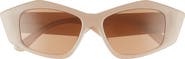 Fifth & Ninth Zaria 55mm Geometric Sunglasses