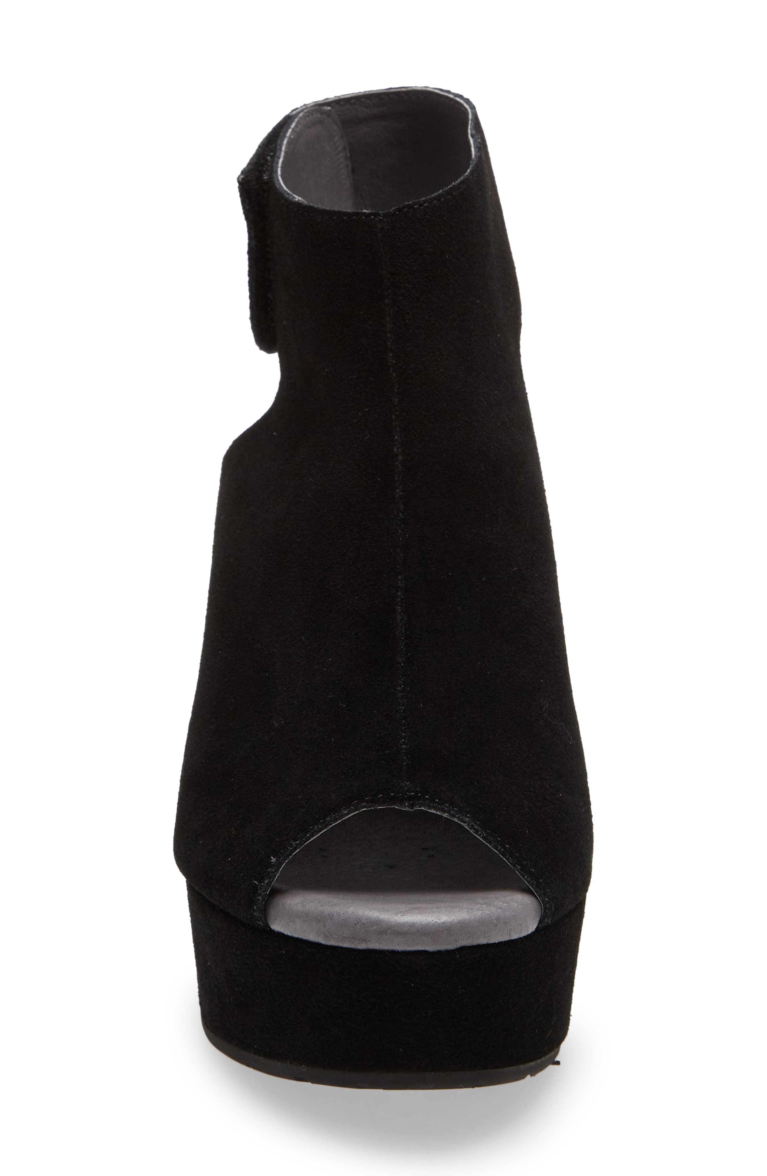 Chocolat Blu Gabby Block Heel Sandal, Alternate, color, Black Suede