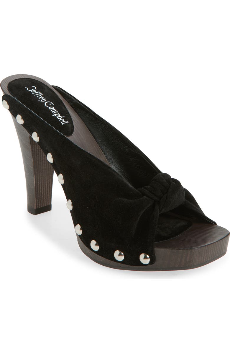Jeffrey Campbell Belleza Sandal, Main, color, Black Suede