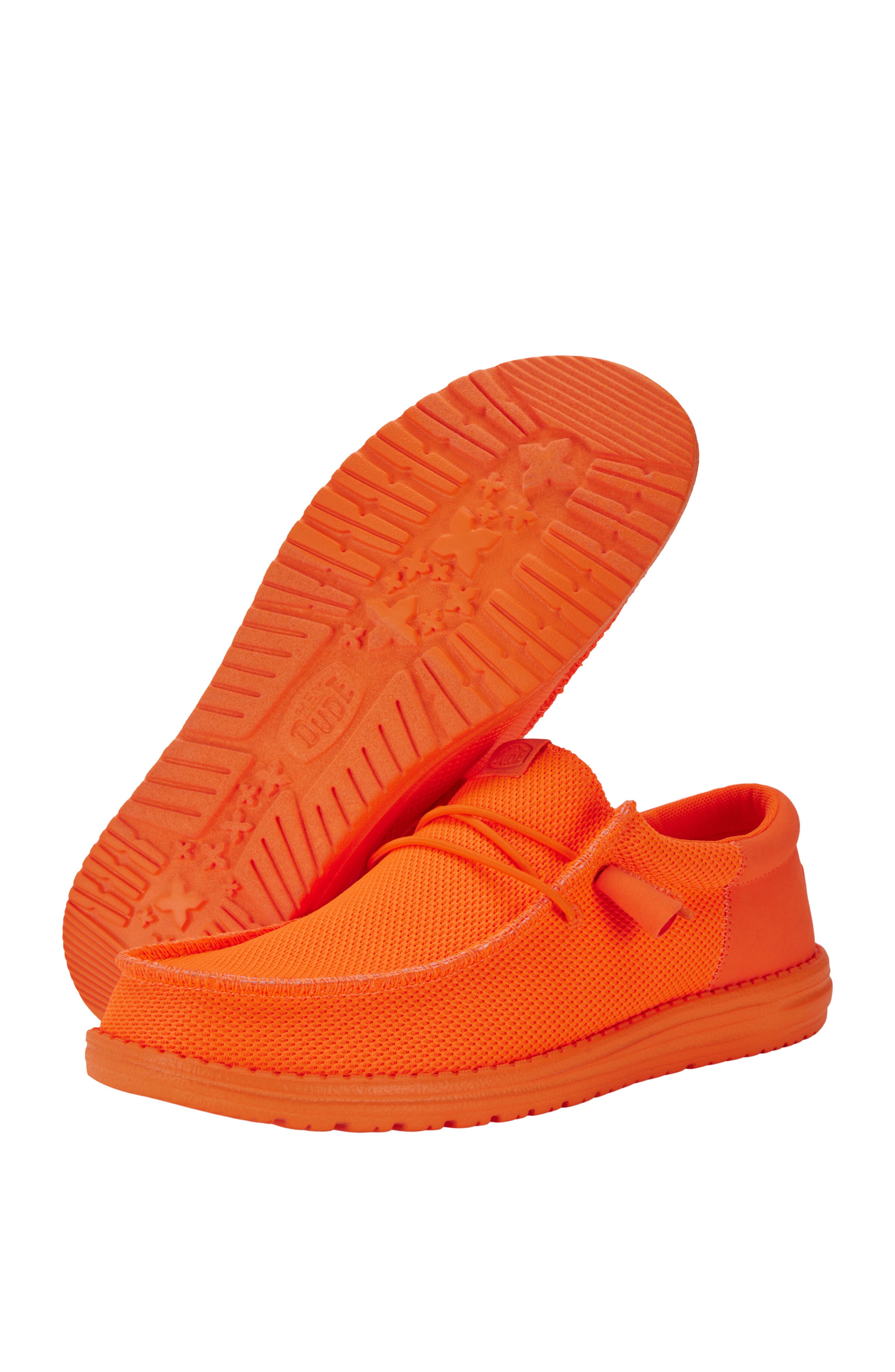 Hey Dude Wally Funk Mono Nora Slip-On Shoe, Alternate, color, Neon Orange