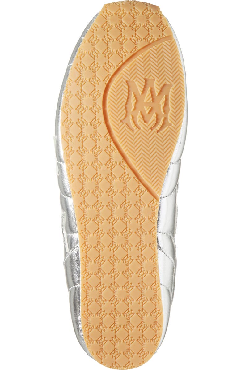 AMIRI Pacific Football Slim Sneaker, Alternate, color, Metallic Silver