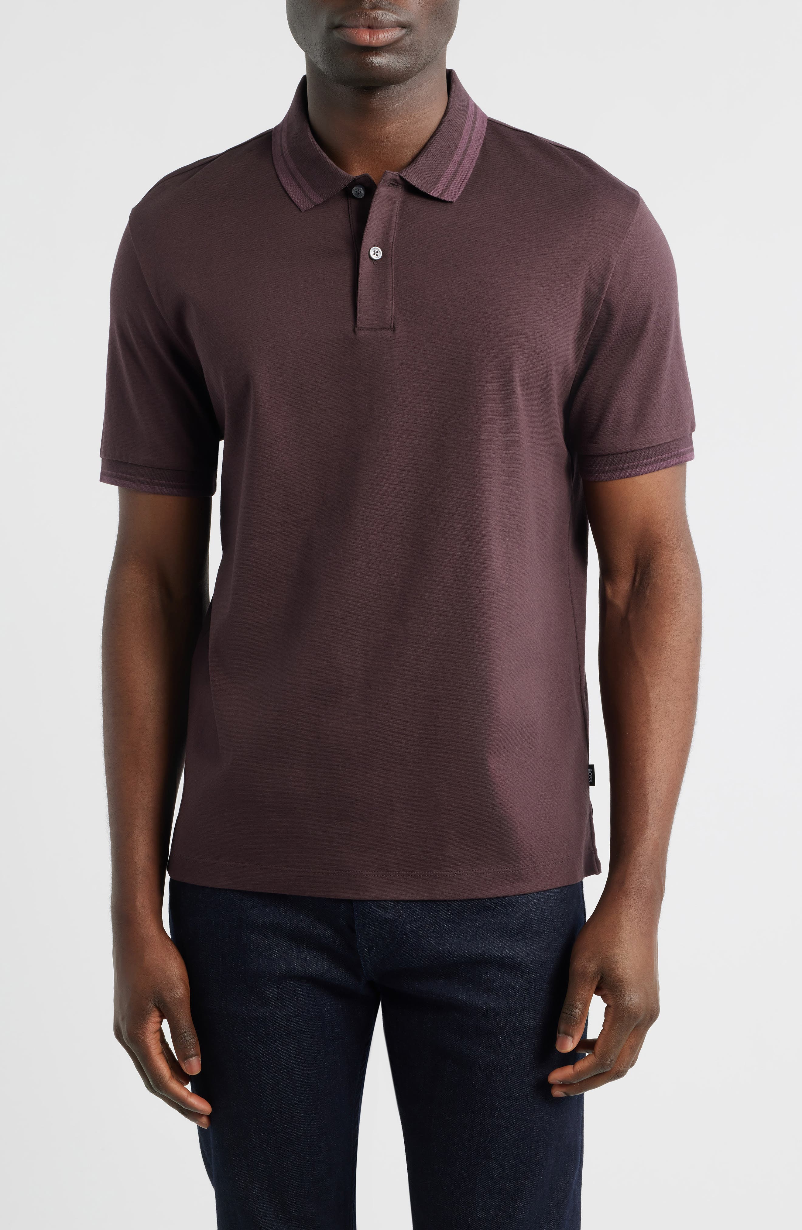 Parlay Tipped Cotton Polo - image 5