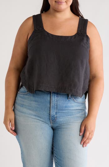 Joie Paisley Sleeveless Linen Top | Nordstromrack